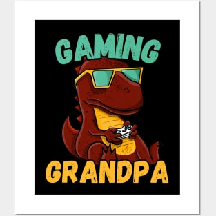 Gaming Grandpa Posters and Art